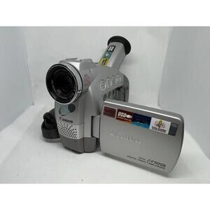 Canon ZR50 Mini DV Camcorder Video Camera PARTS REPAIR Black Screen READ C103